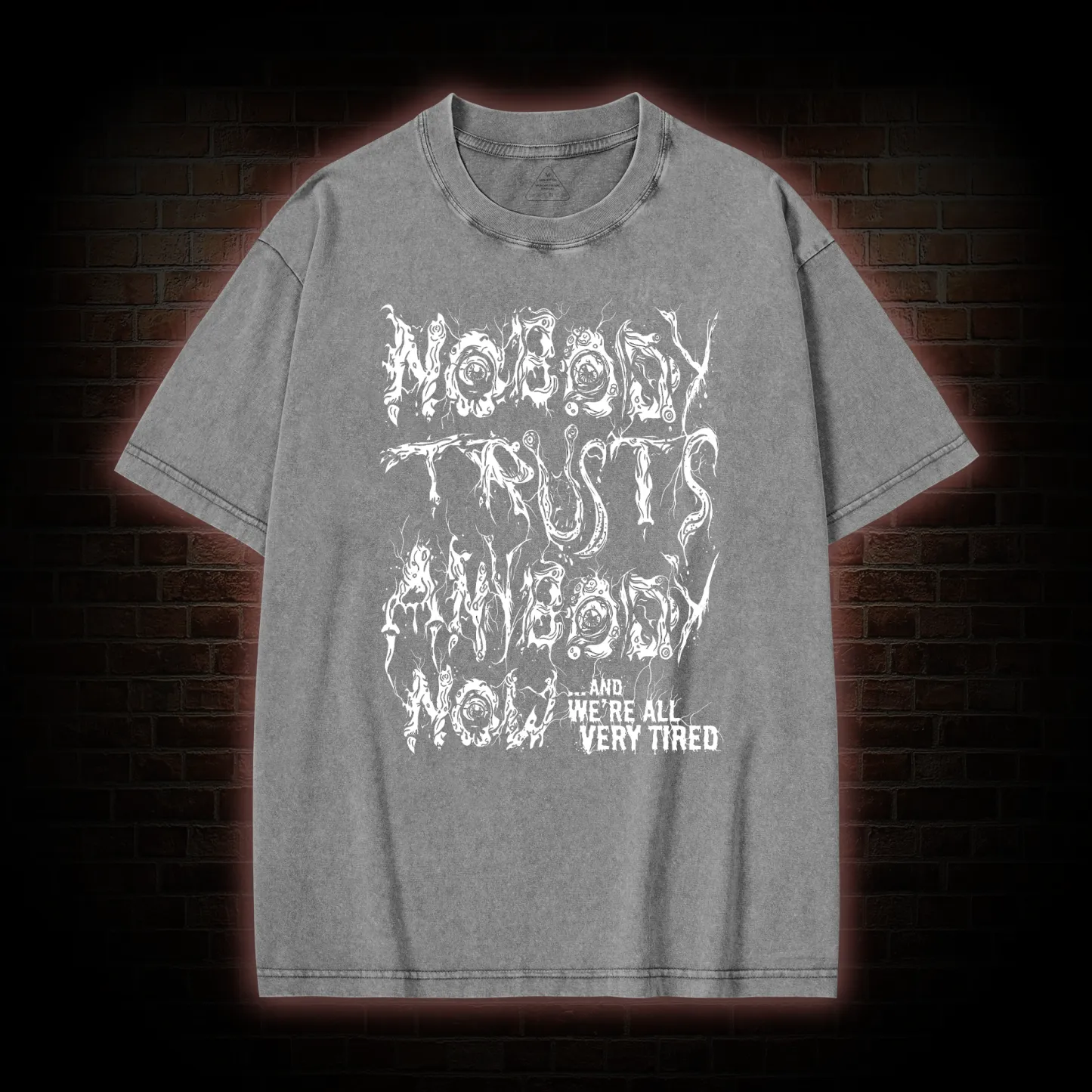 Isolation, Alienation Washed T-shirt