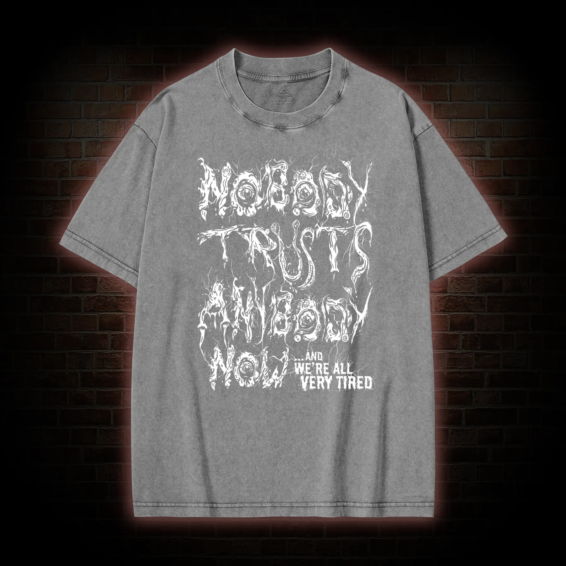 Isolation, Alienation Washed T-shirt