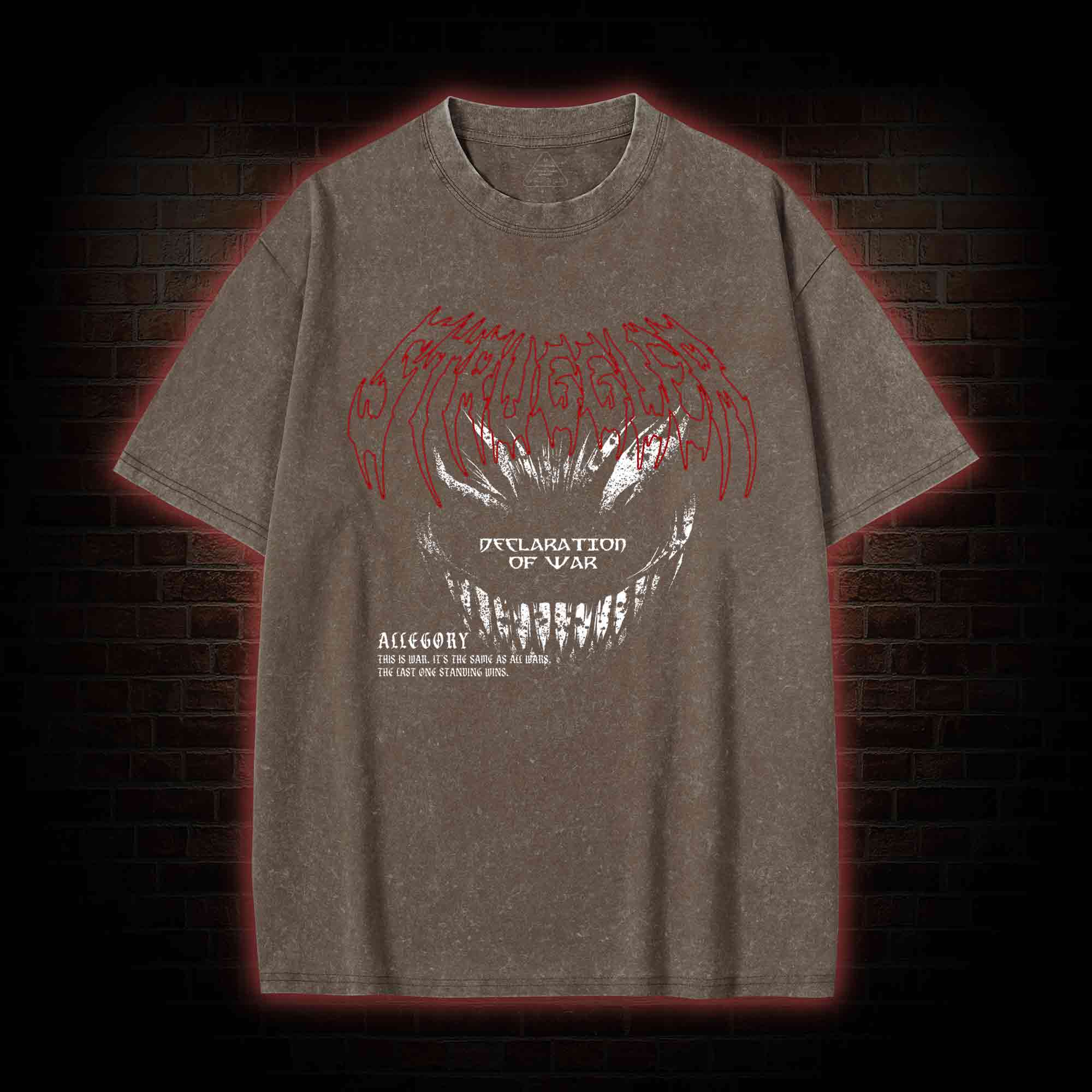 Declaration of War Washed T-shirt