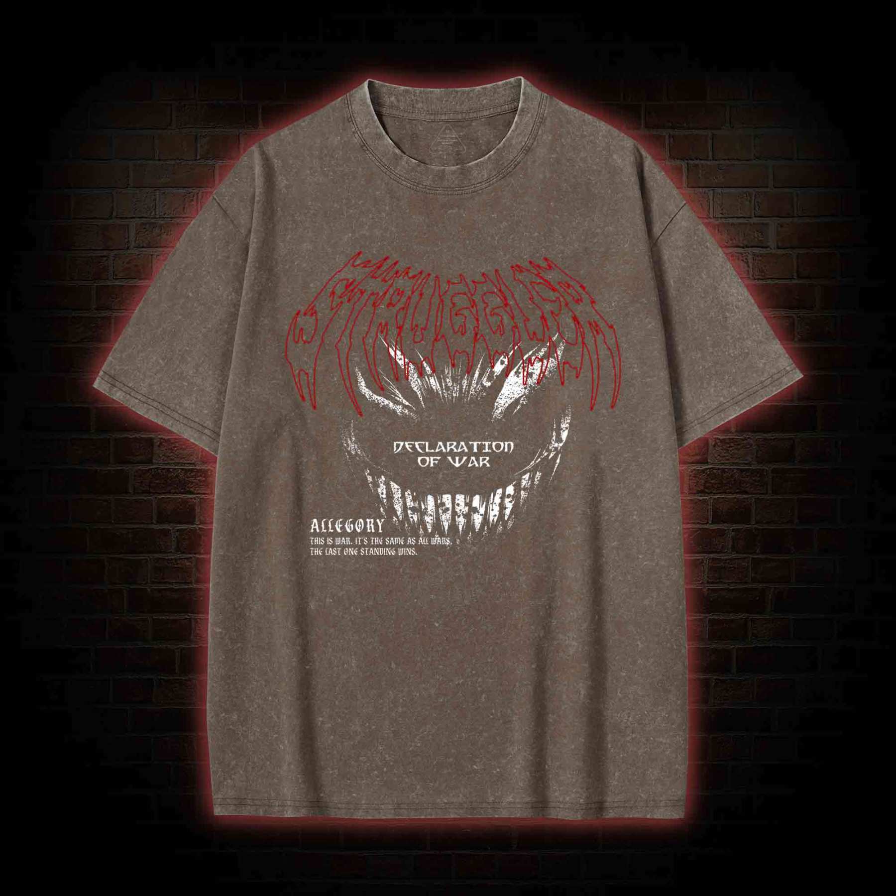 Declaration of War Washed T-shirt