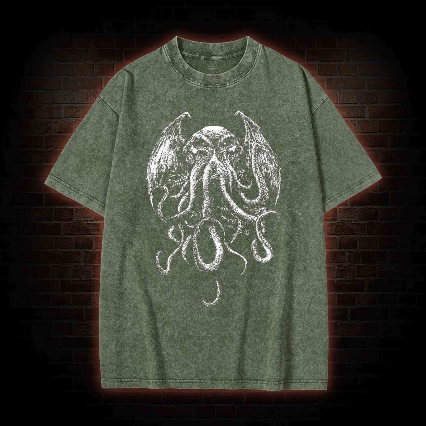 Cthulhu Occult Washed T-shirt
