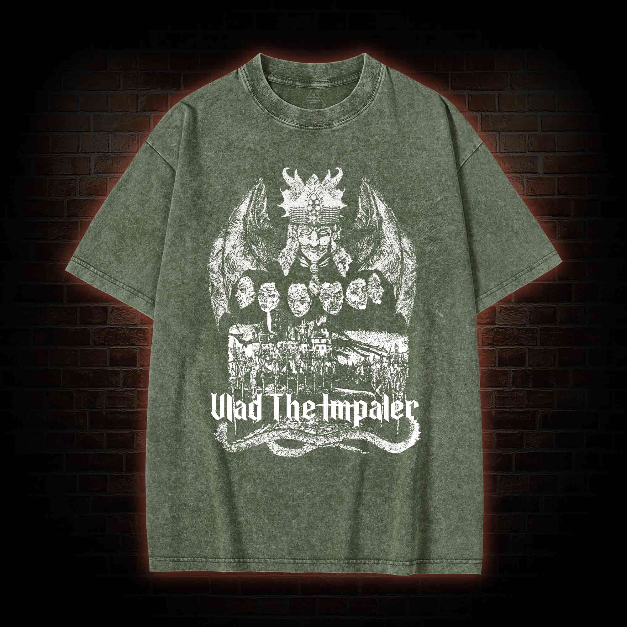Vlad the Impaler Washed T-shirt
