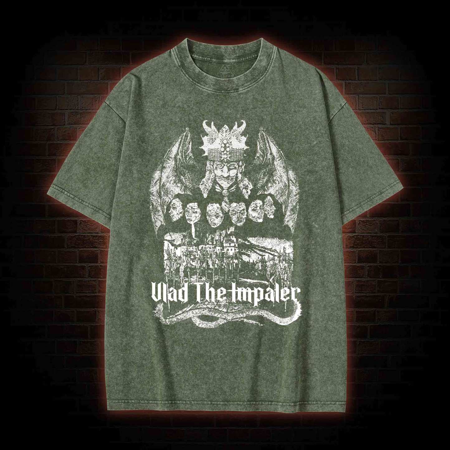 Vlad the Impaler Washed T-shirt