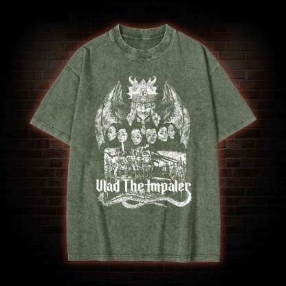 Vlad the Impaler Washed T-shirt
