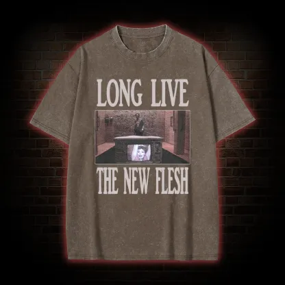 Body horror Washed T-shirt