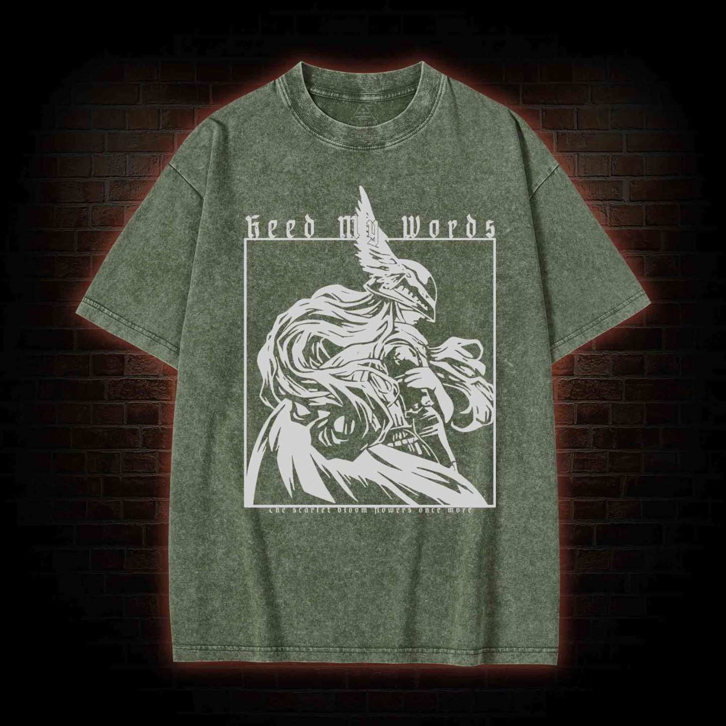 Heed My Words Washed T-shirt