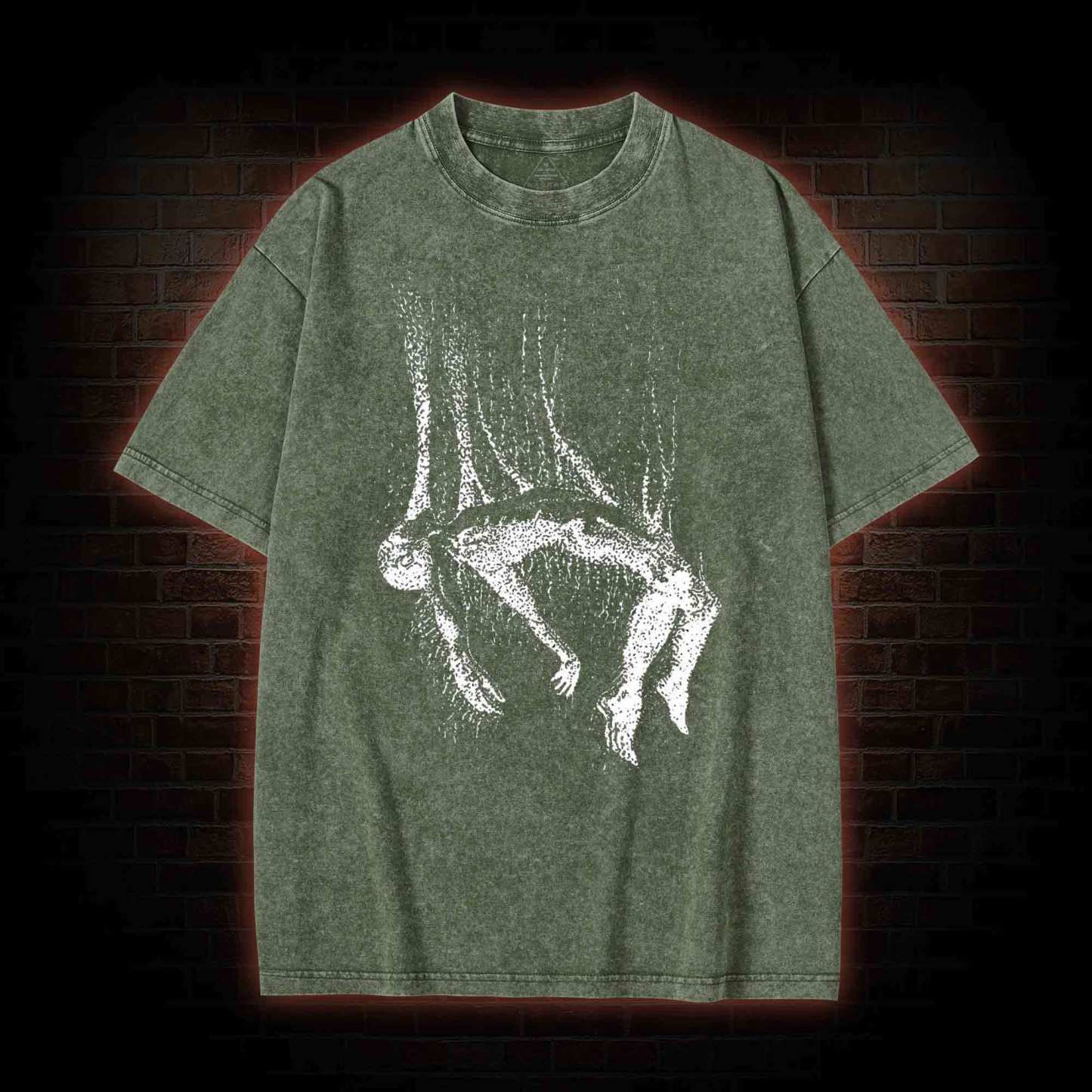 Body Falling From Sky Washed T-shirt