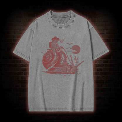 Slow Rider Washed T-shirt