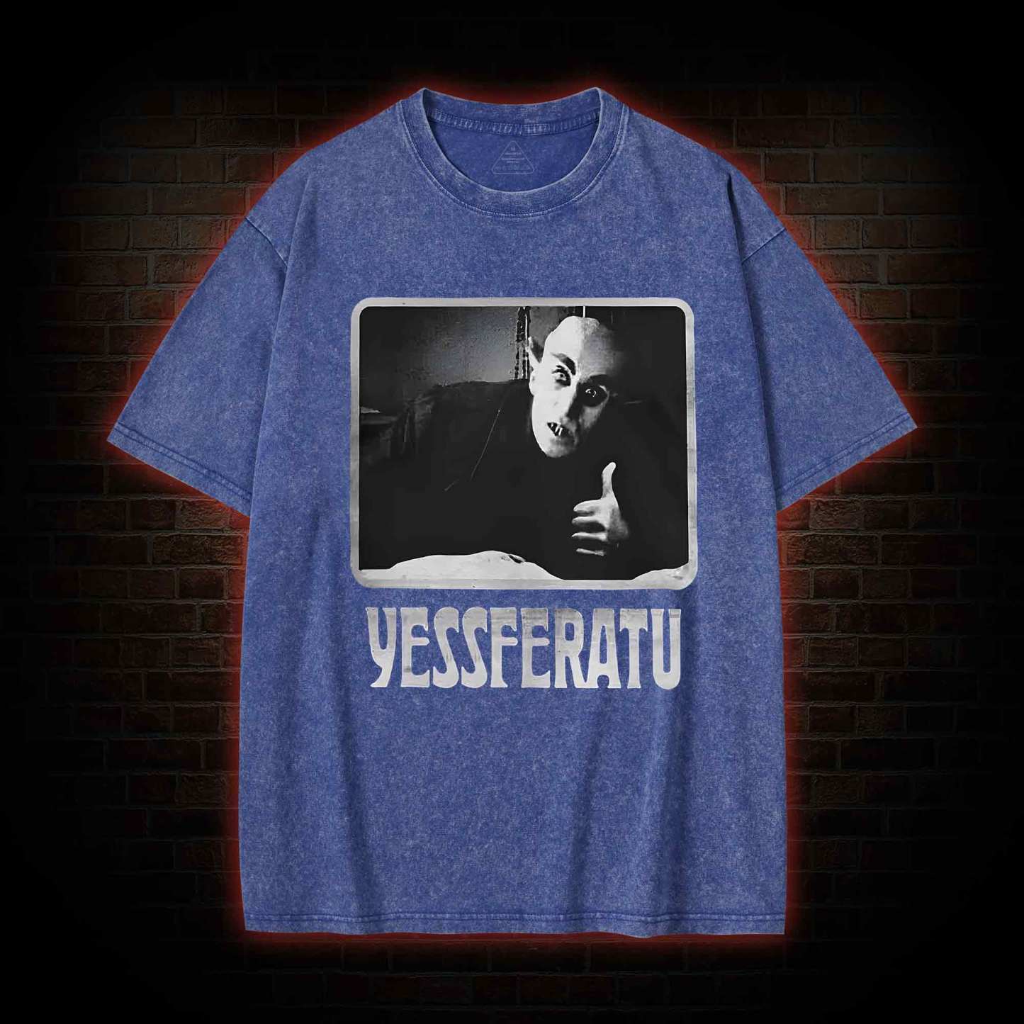 Funny Yessferatu Washed T-shirt