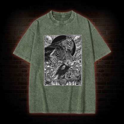 Into Darkness Washed T-shirt