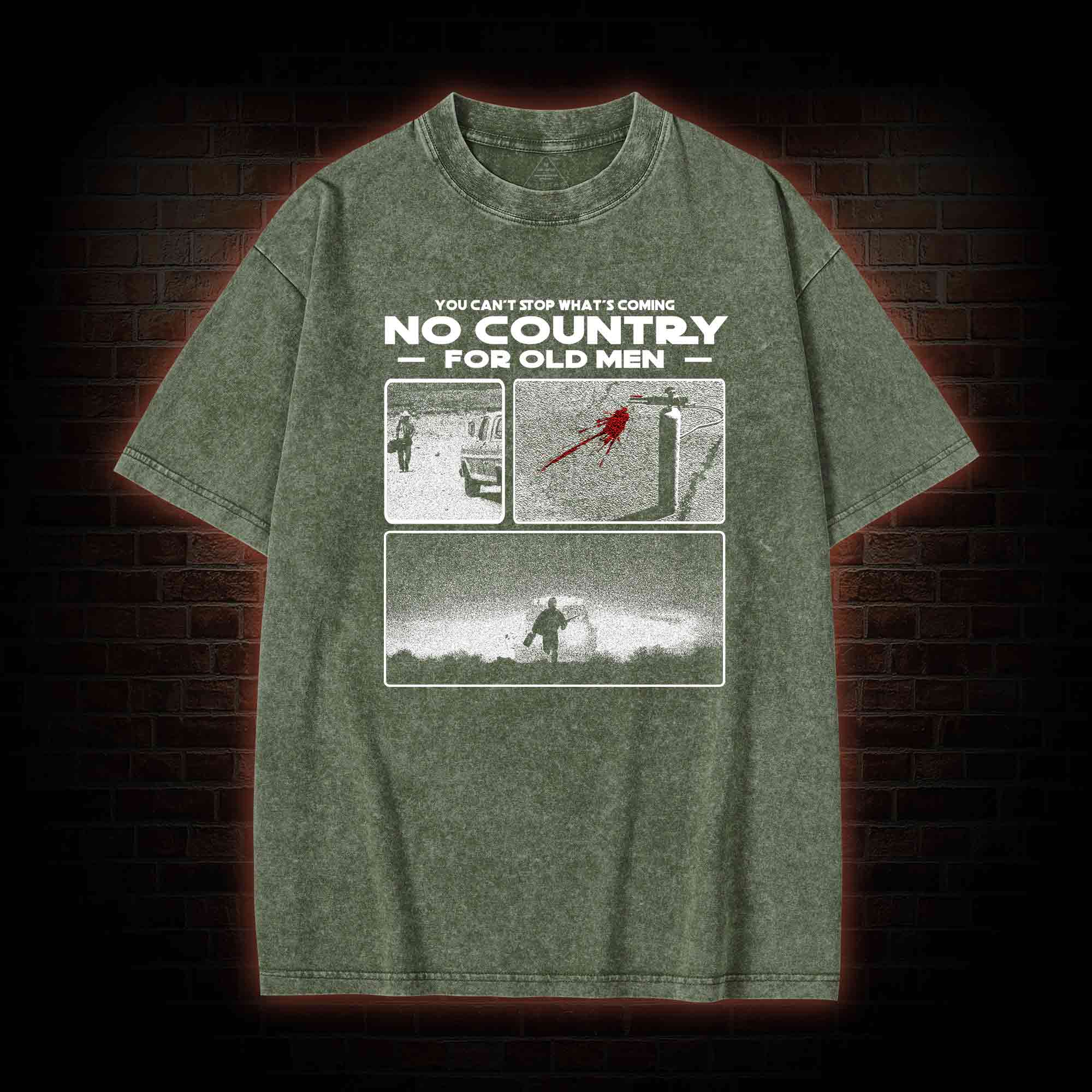 You Can't Stop What's Coming Washed T-shirt