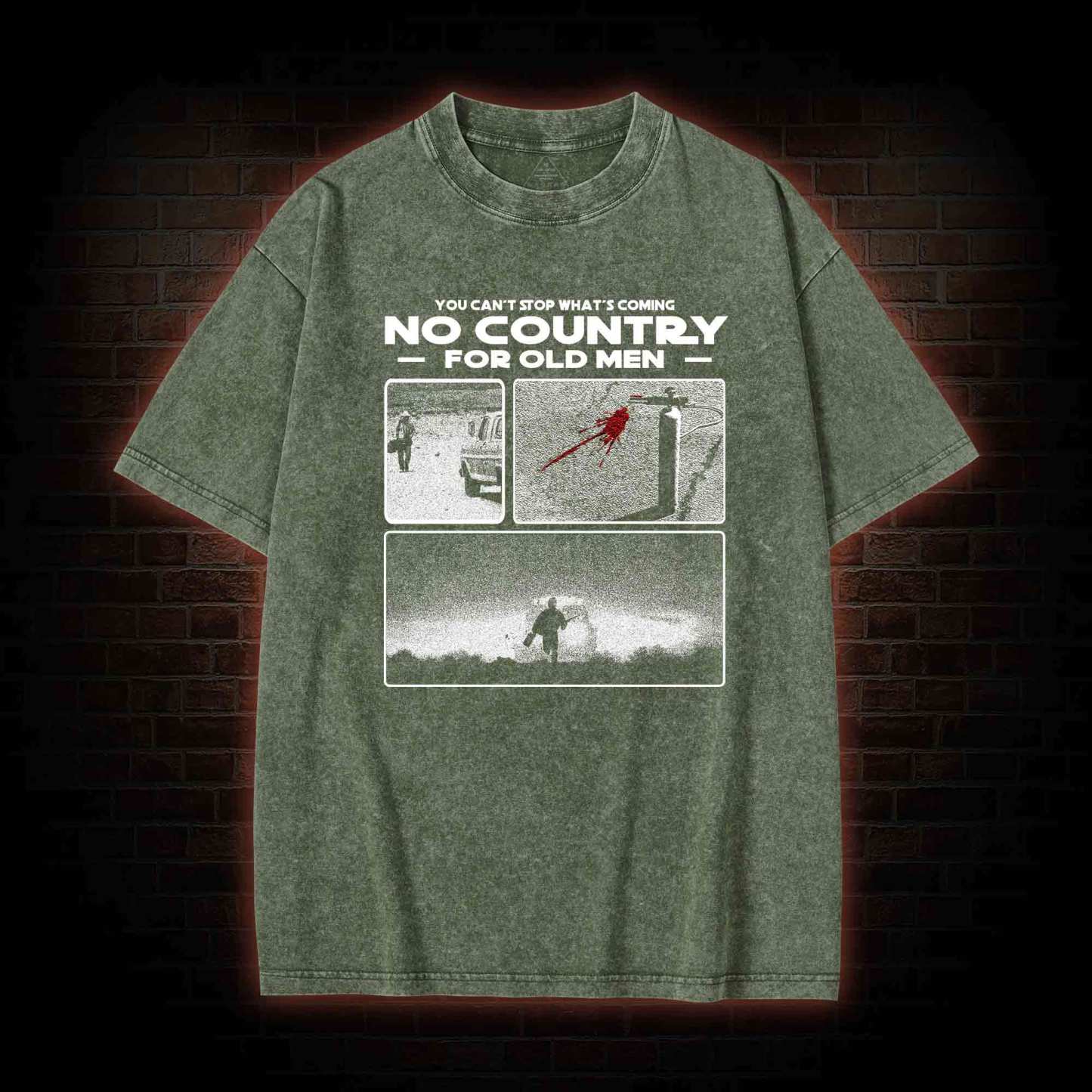 You Can't Stop What's Coming Washed T-shirt