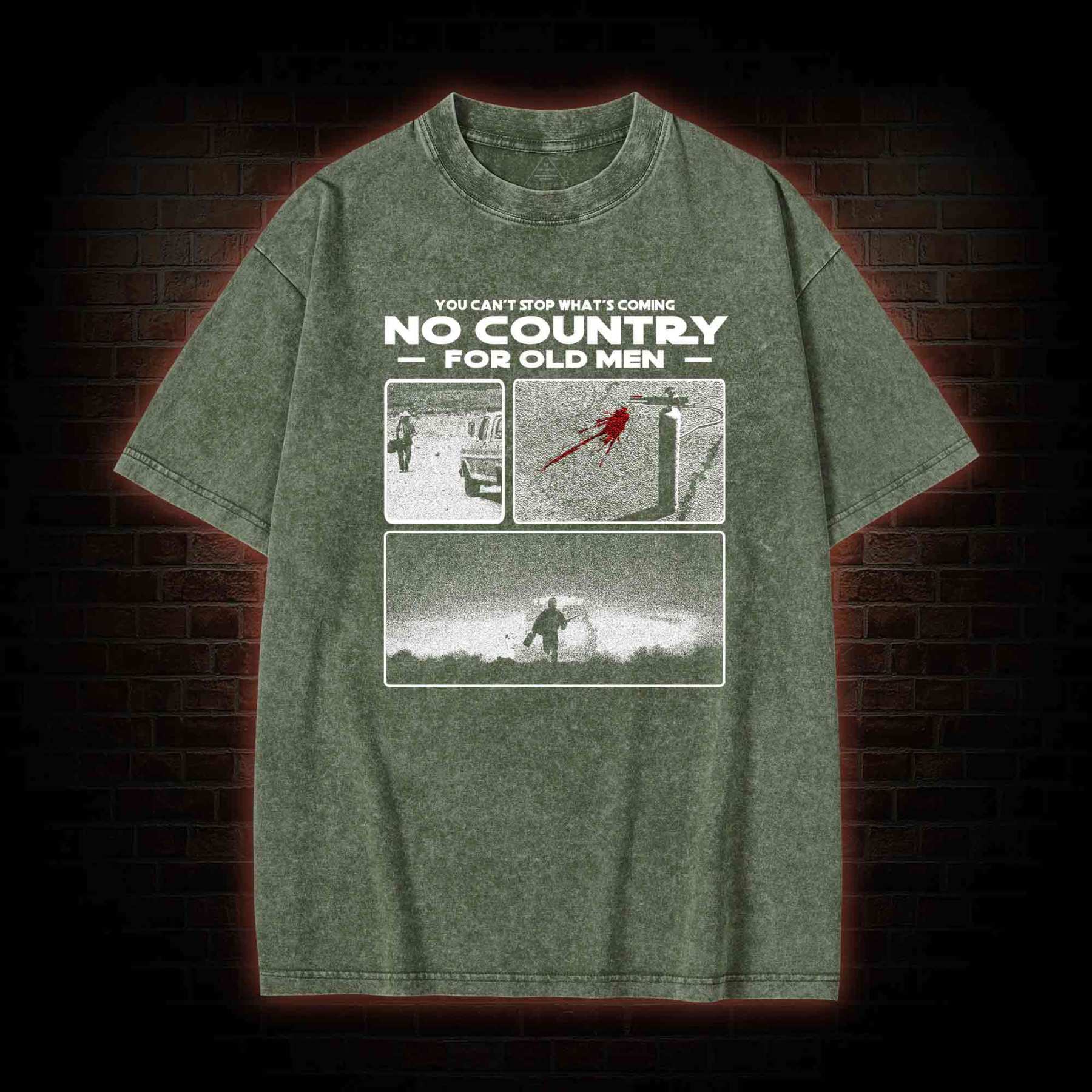 You Can't Stop What's Coming Washed T-shirt