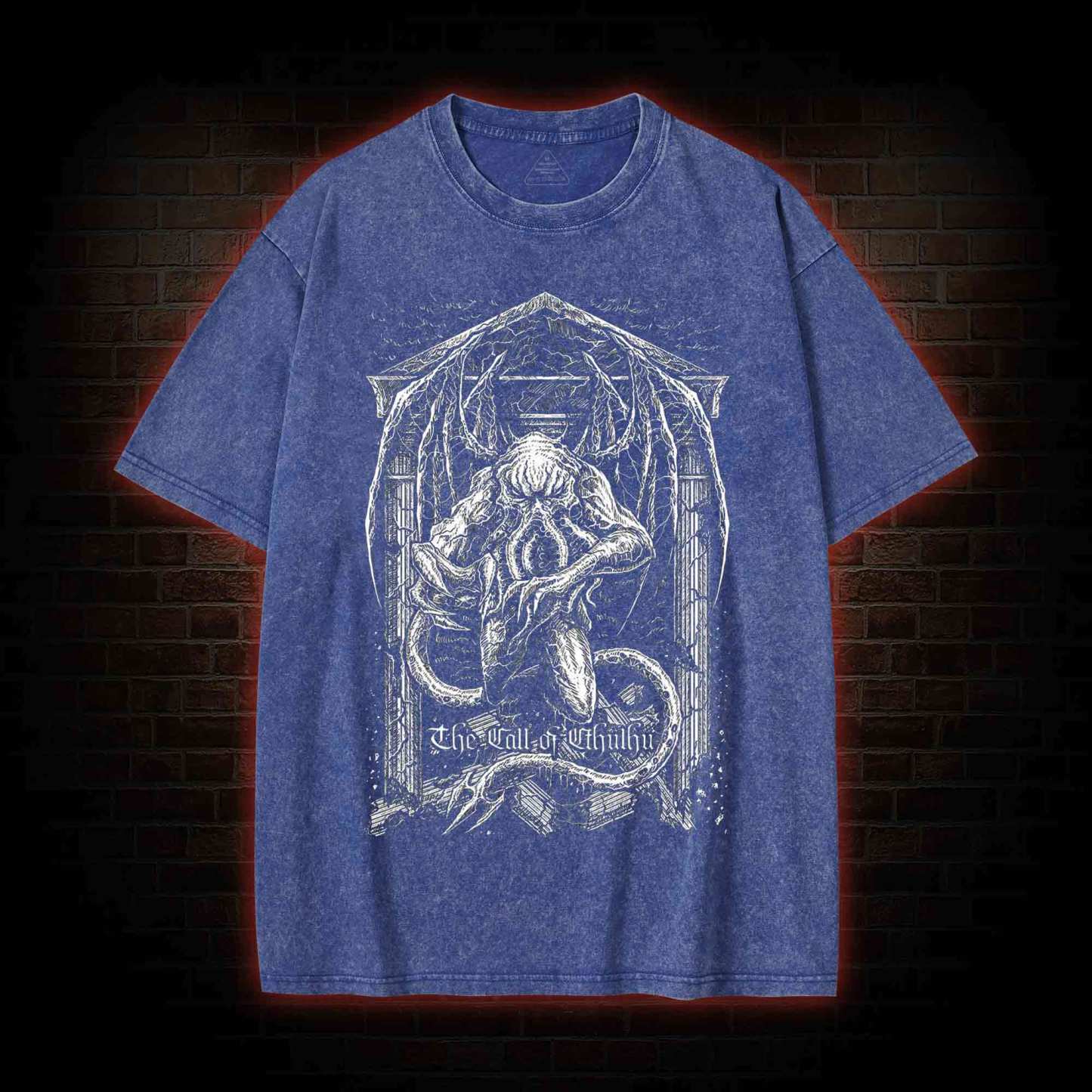The Call of Cthulhu Washed T-shirt