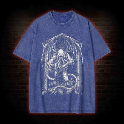 The Call of Cthulhu Washed T-shirt