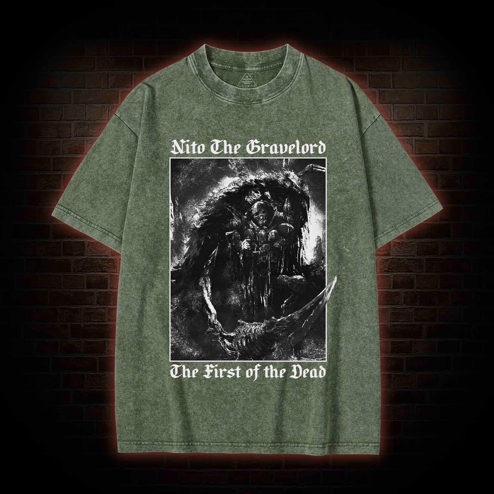 The First of the Dead Washed T-shirt