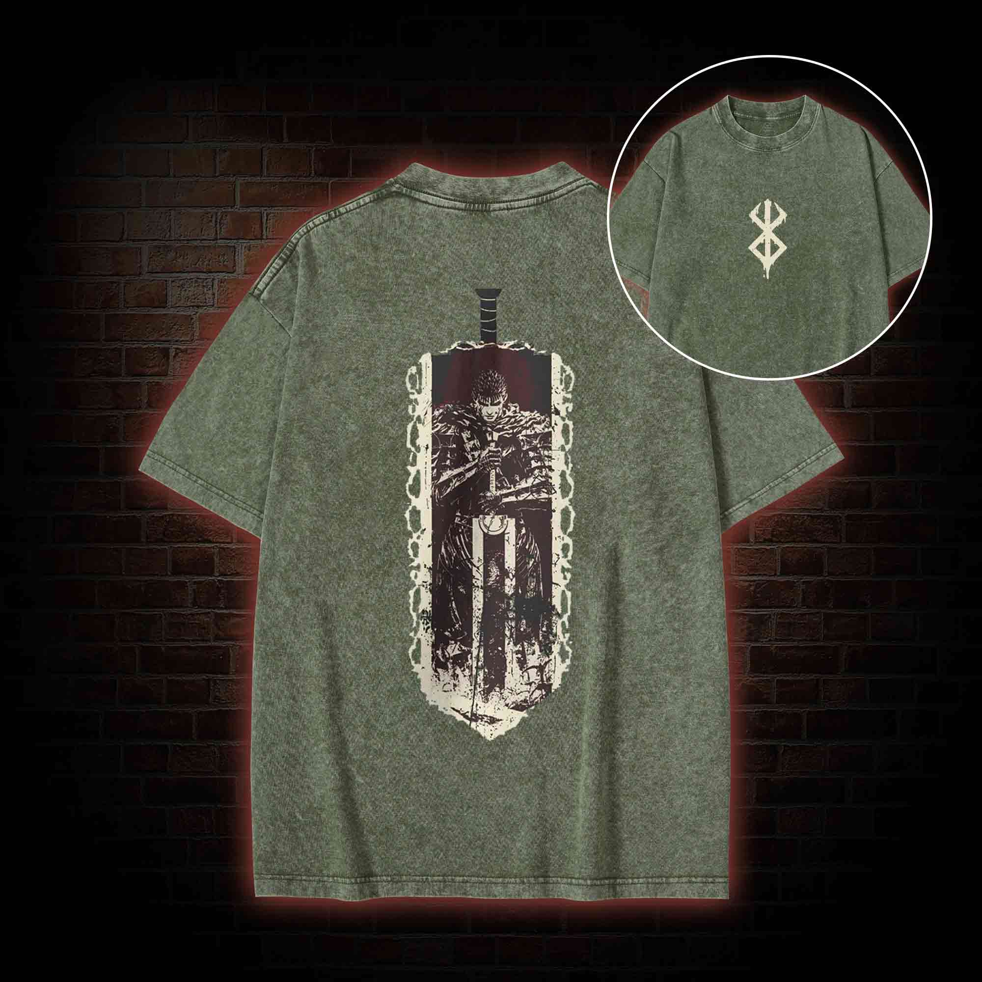 Hate is a Place Washed T-shirt