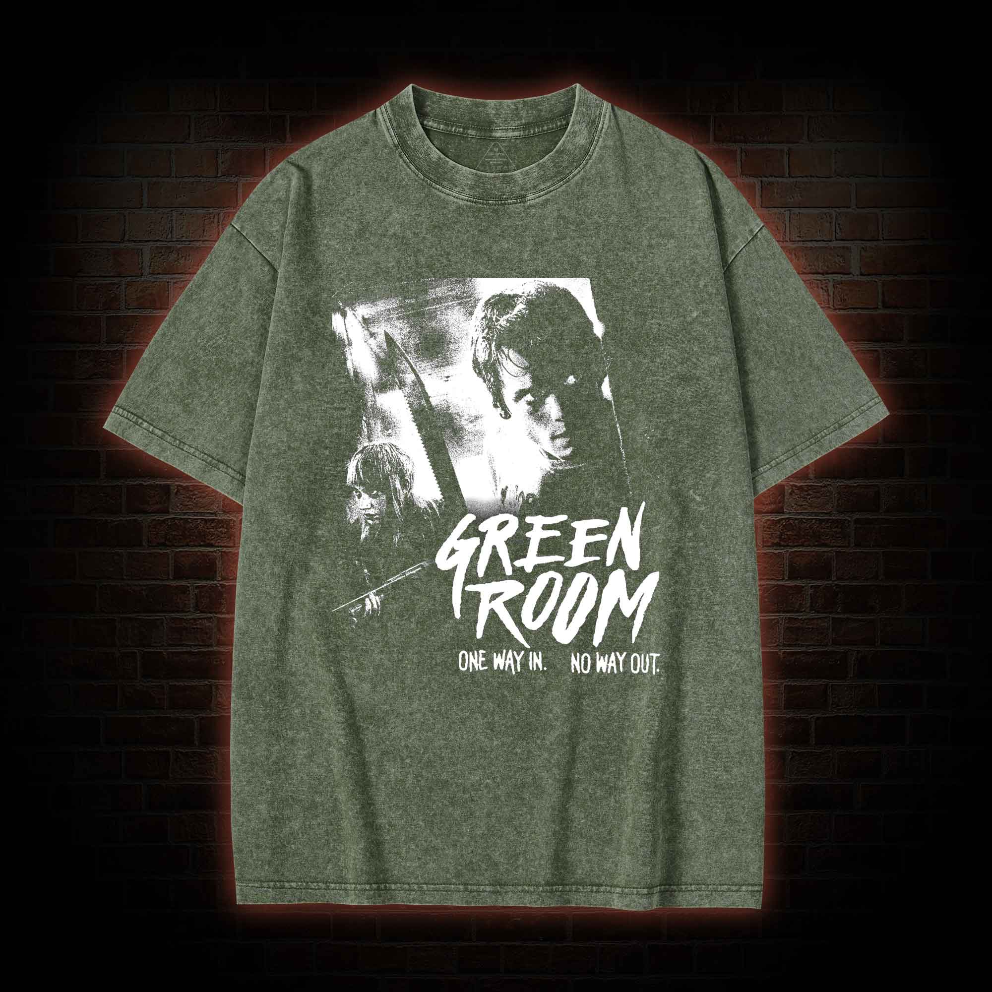 One Way In No Way Out Washed T-shirt