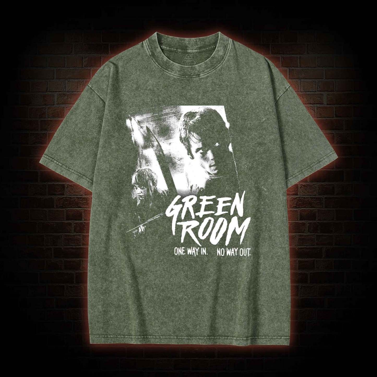 One Way In No Way Out Washed T-shirt