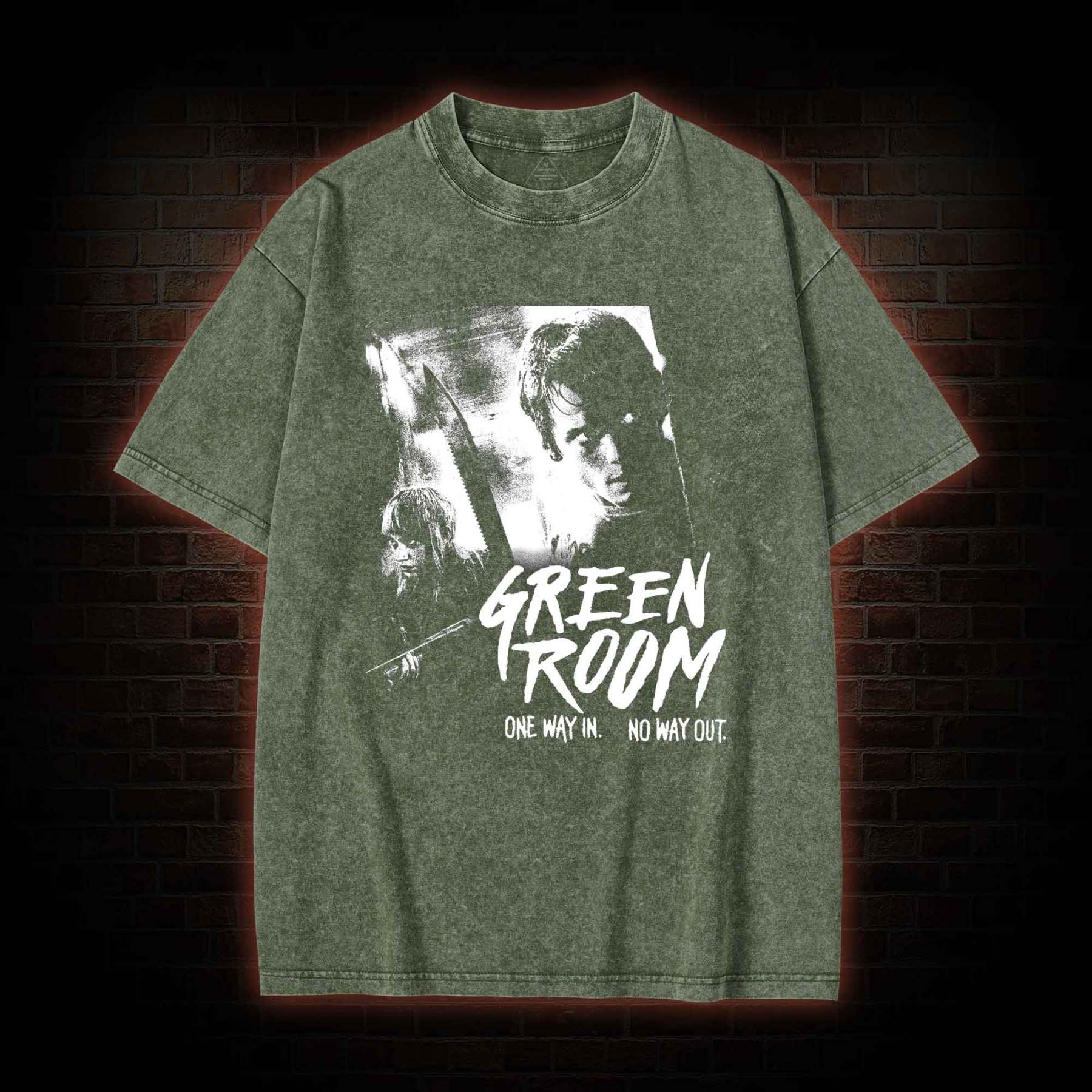 One Way In No Way Out Washed T-shirt