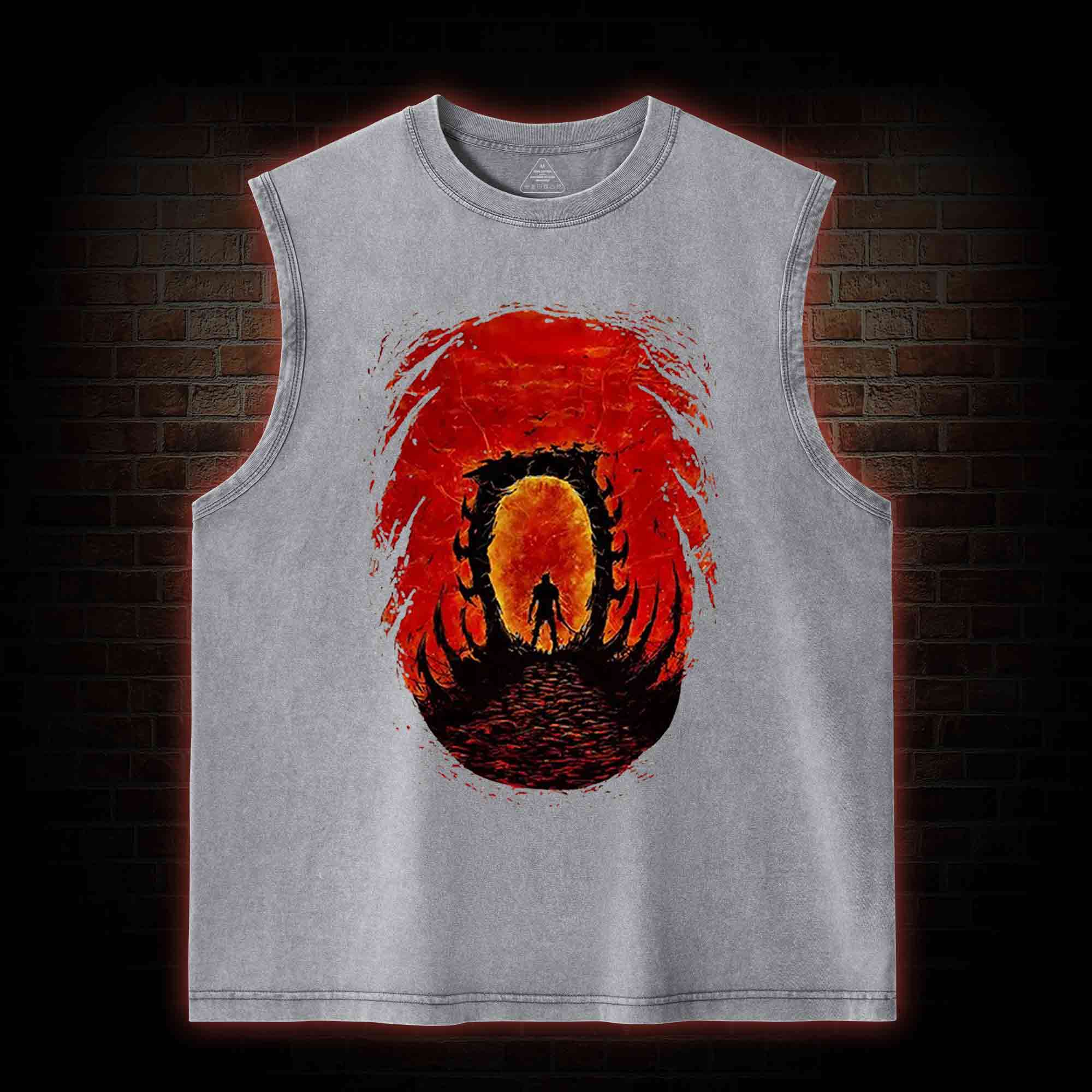 Can't Wait to Count Out Your Coin! Washed Tank Top