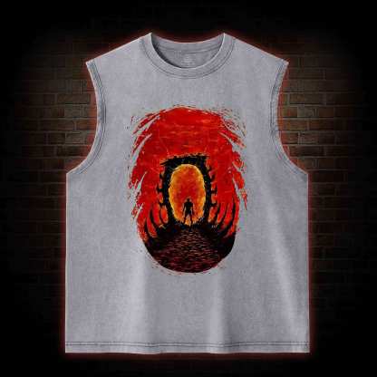 Can't Wait to Count Out Your Coin! Washed Tank Top