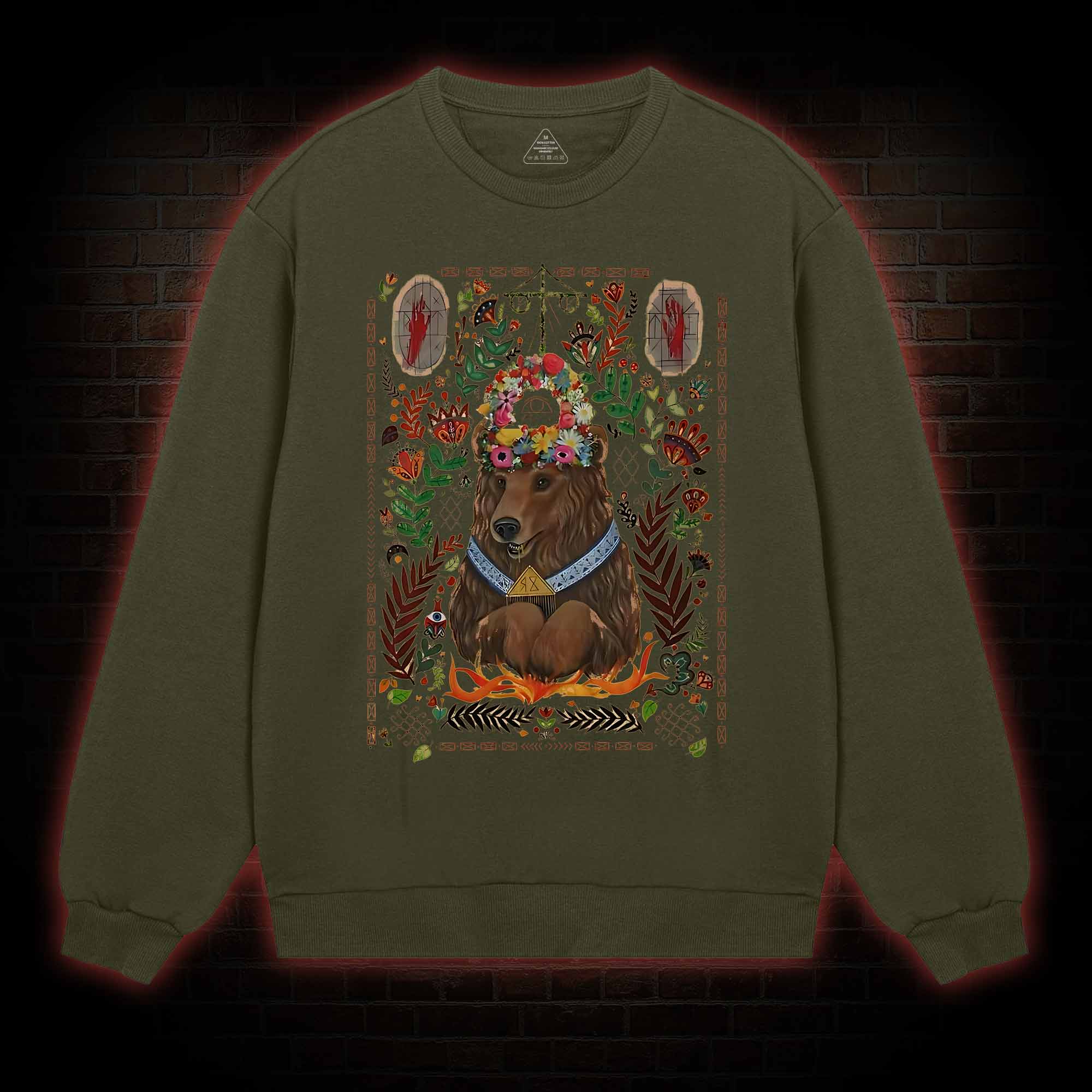 We View Life as a Circle Sweatshirt