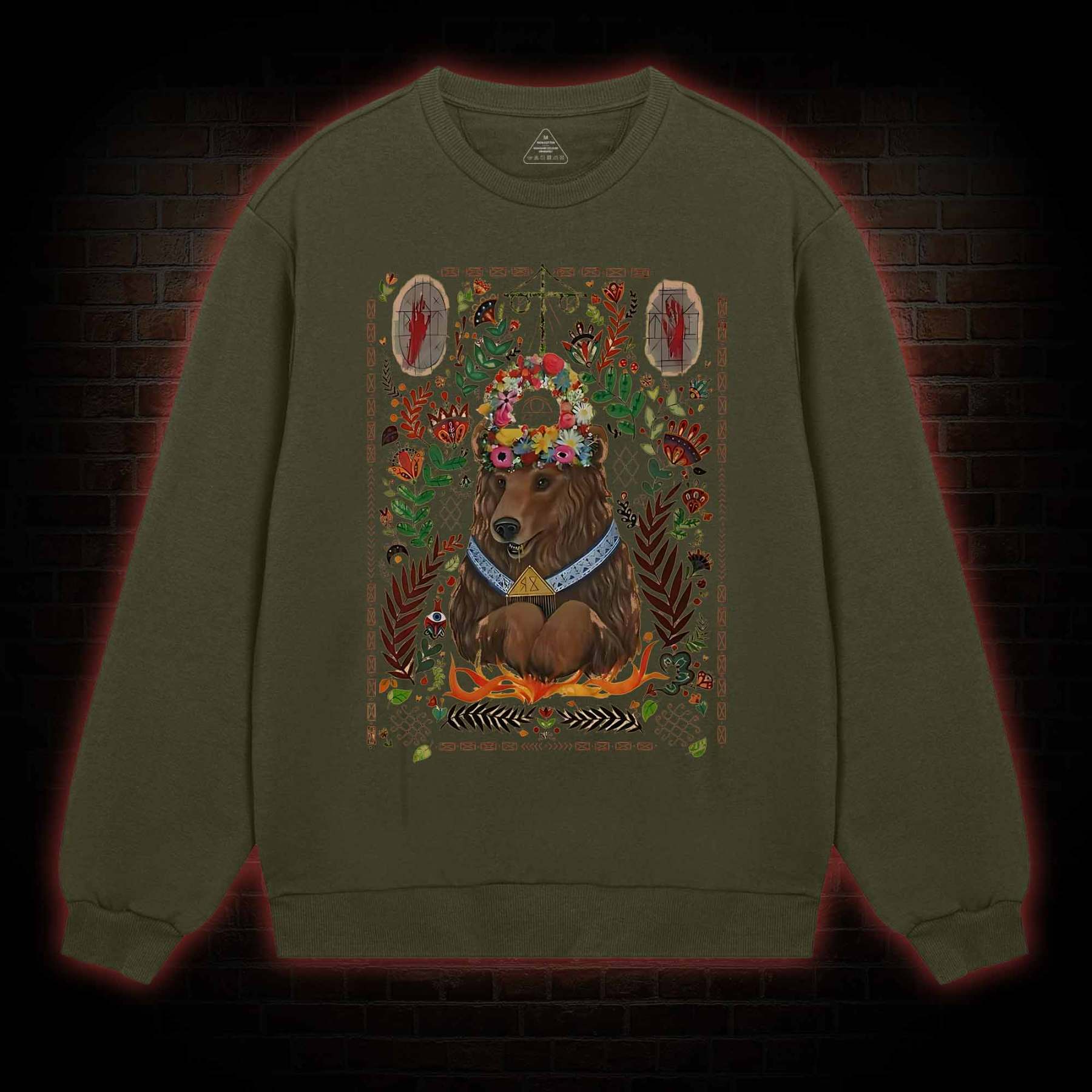 We View Life as a Circle Sweatshirt