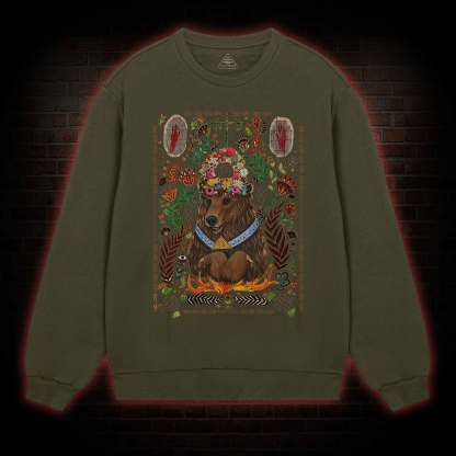 We View Life as a Circle Sweatshirt