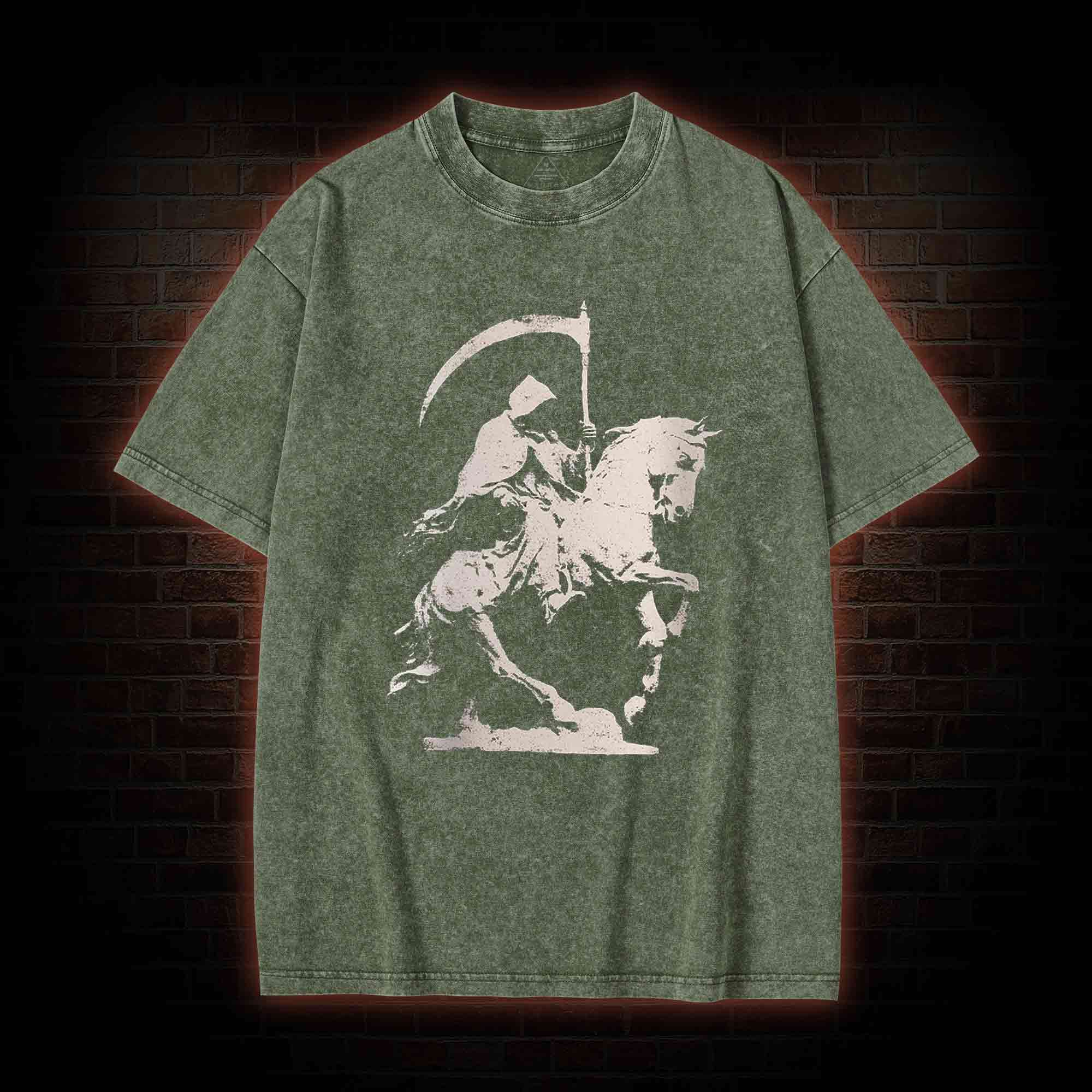 Grim Reaper Vintage Washed T-shirt