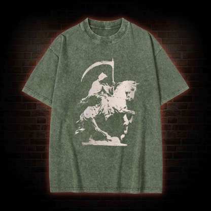 Grim Reaper Vintage Washed T-shirt