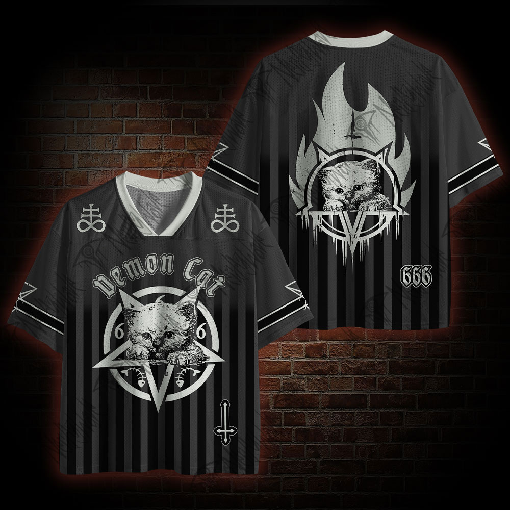 Demon Cat Mesh Jersey