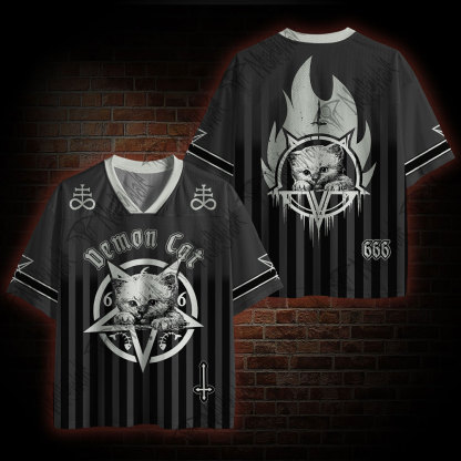 Demon Cat Mesh Jersey