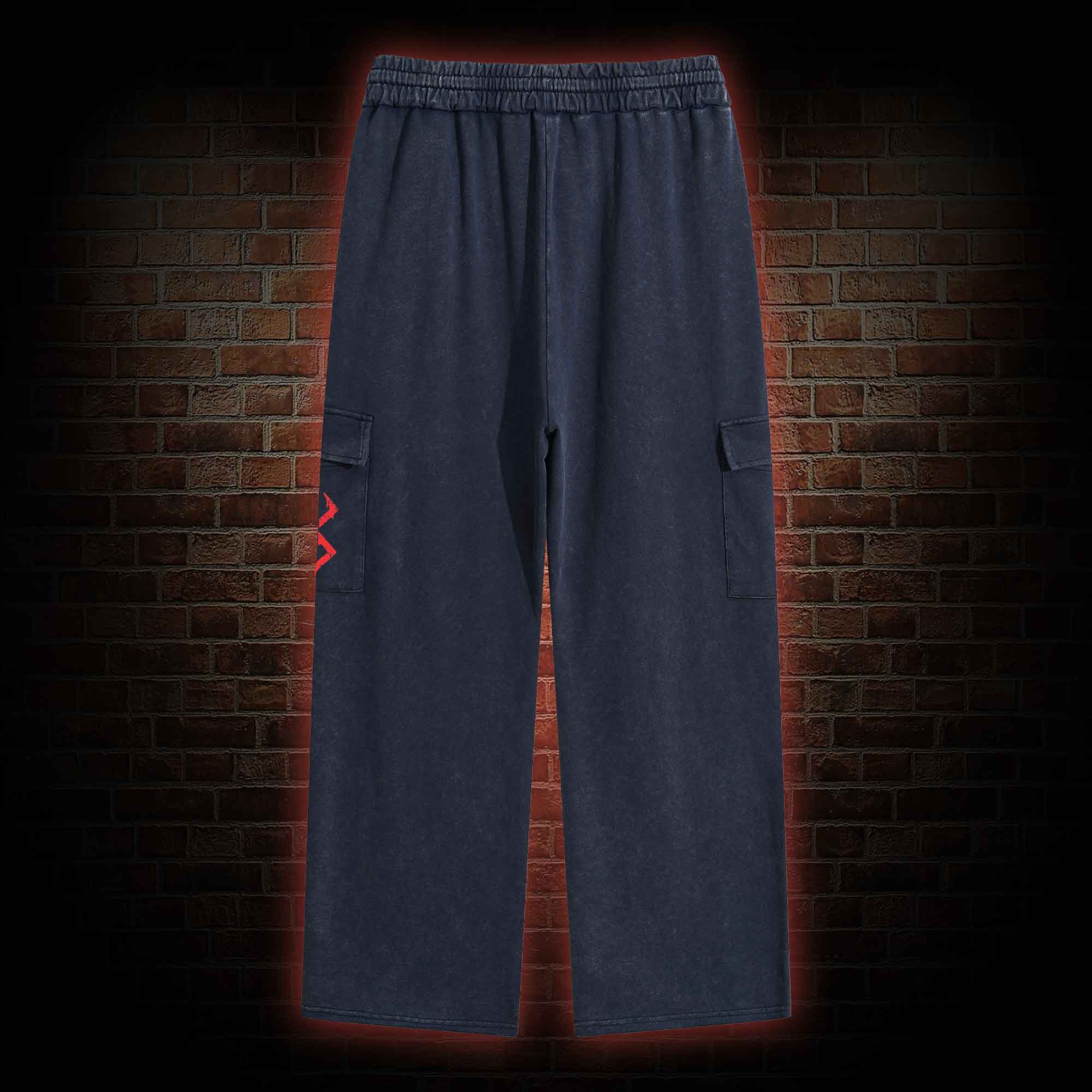 Each Man is Tortured by His Dream Washed Cargo Pants