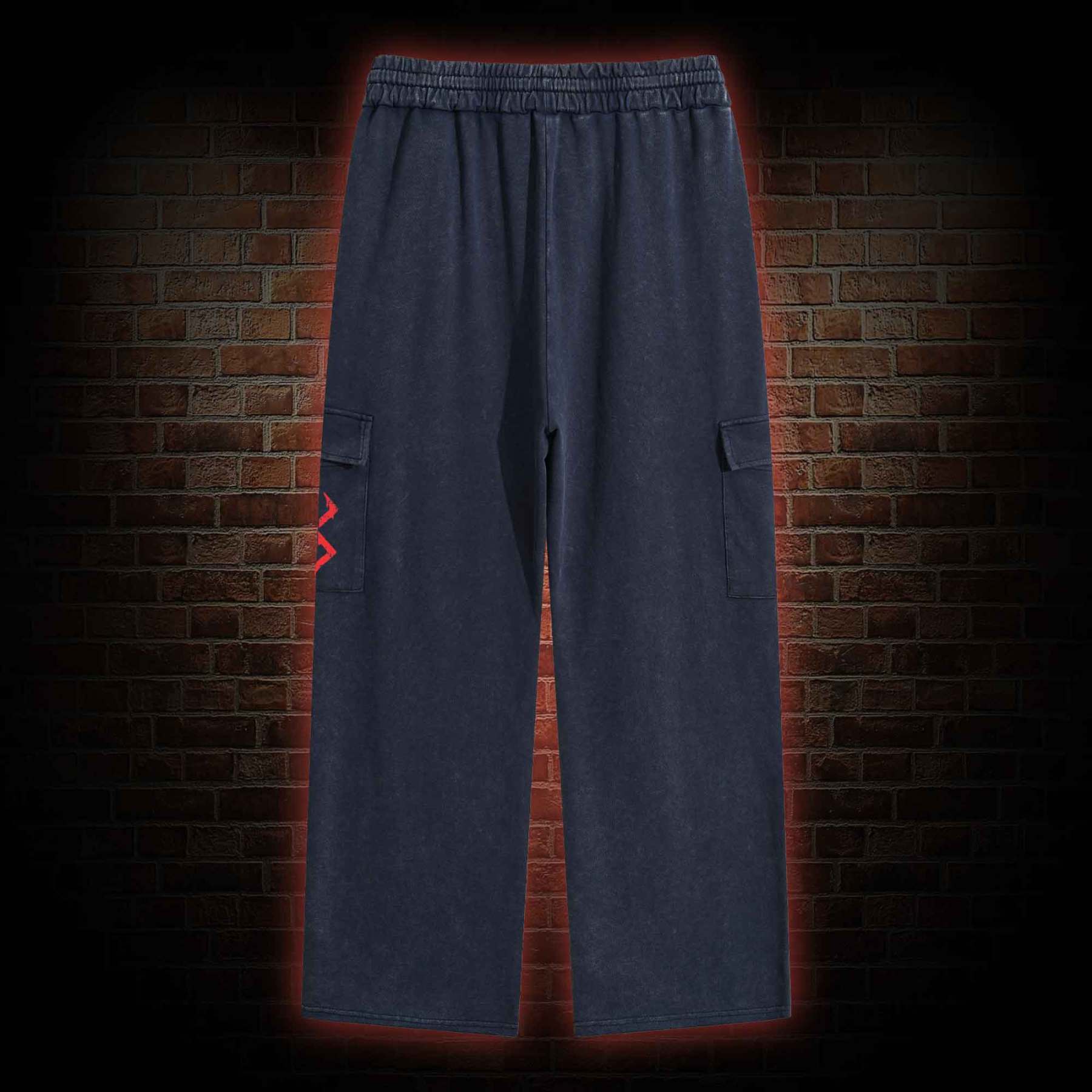 Each Man is Tortured by His Dream Washed Cargo Pants