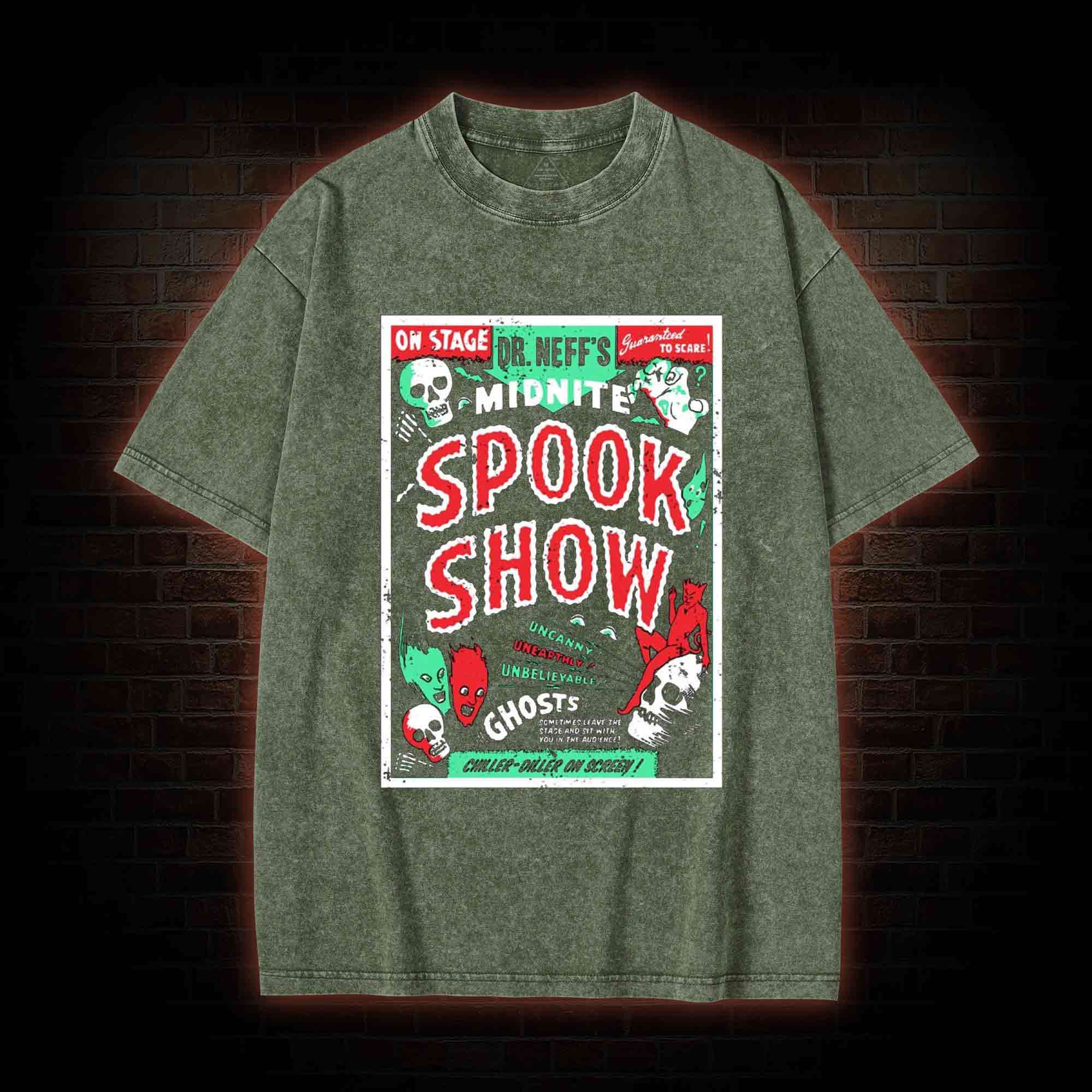 Spook Show Horror Washed T-shirt