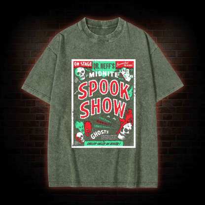 Spook Show Horror Washed T-shirt