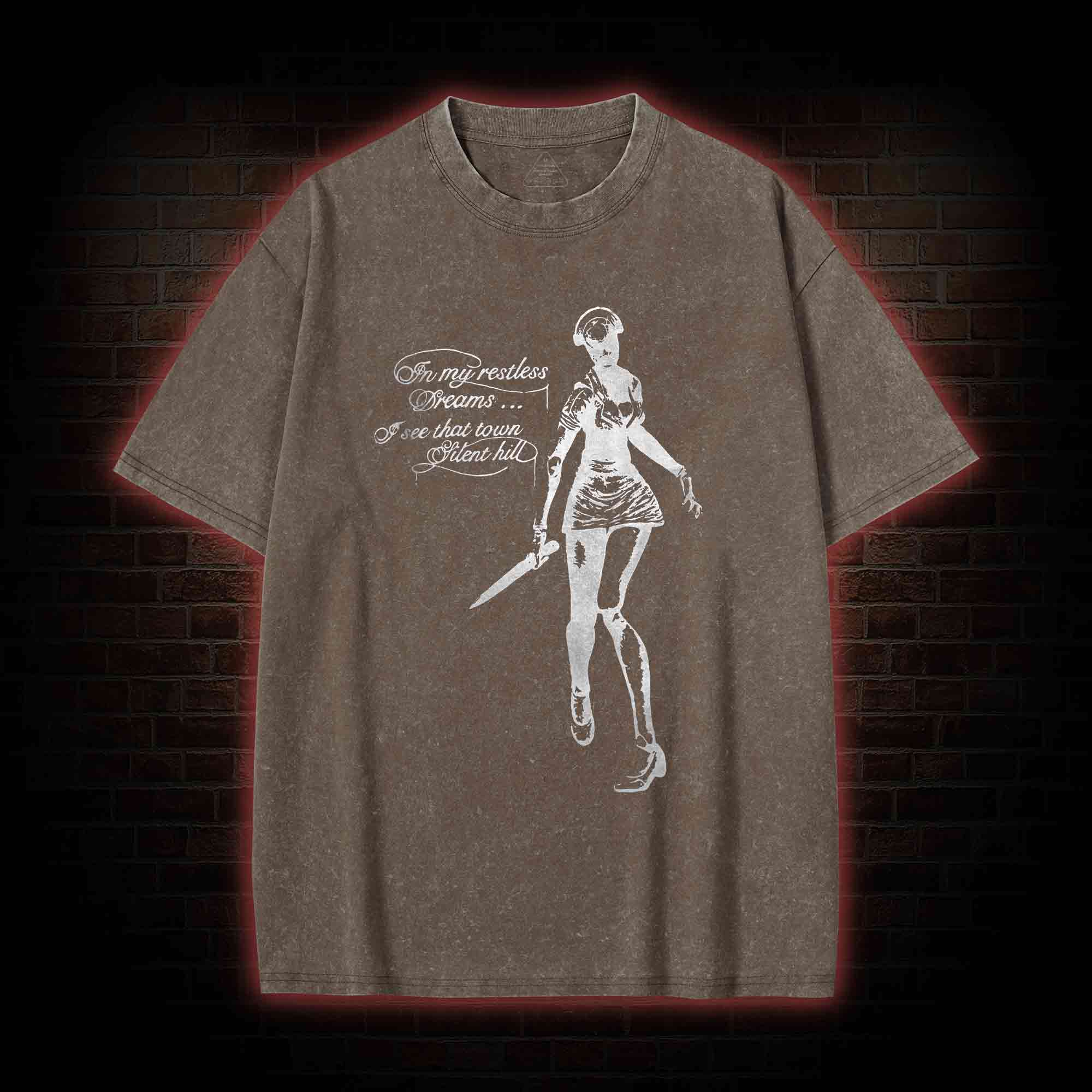 In My Restless Dreams... Washed T-shirt