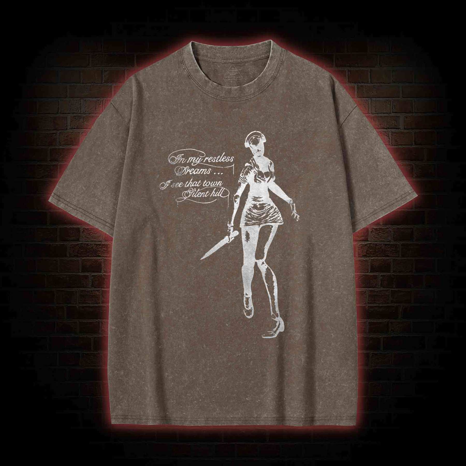 In My Restless Dreams... Washed T-shirt