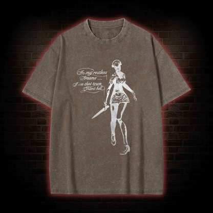 In My Restless Dreams... Washed T-shirt