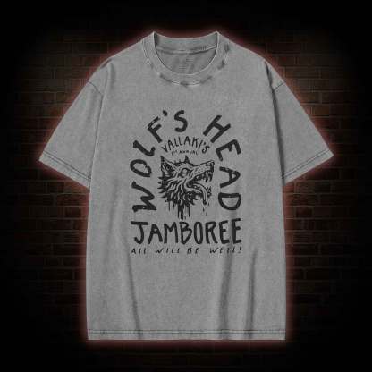 Wolf's Head Jamboree Washed T-shirt
