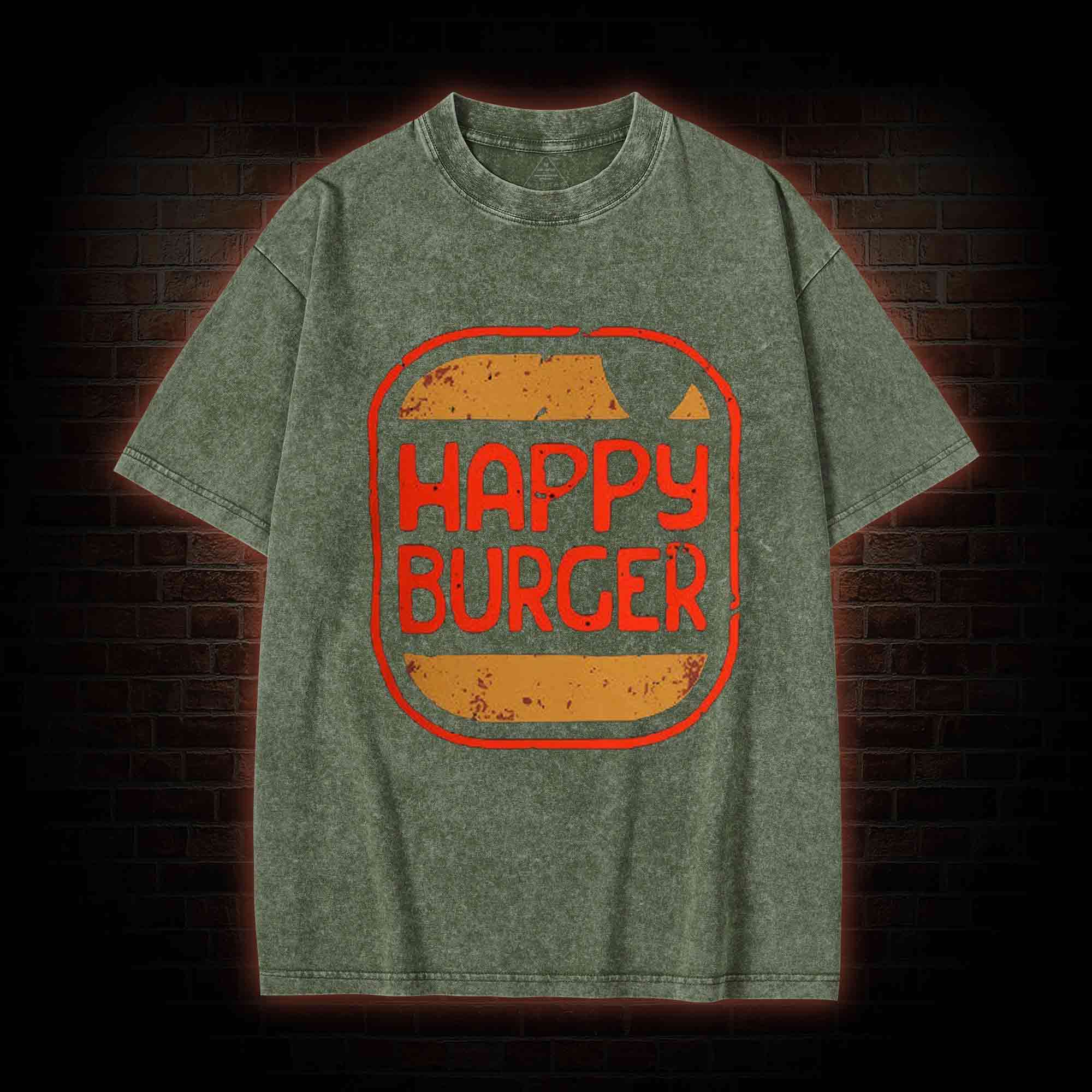 Burger Washed T-shirt