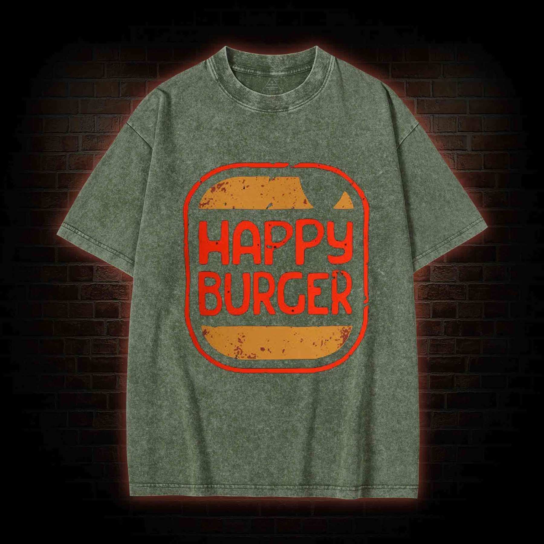 Burger Washed T-shirt