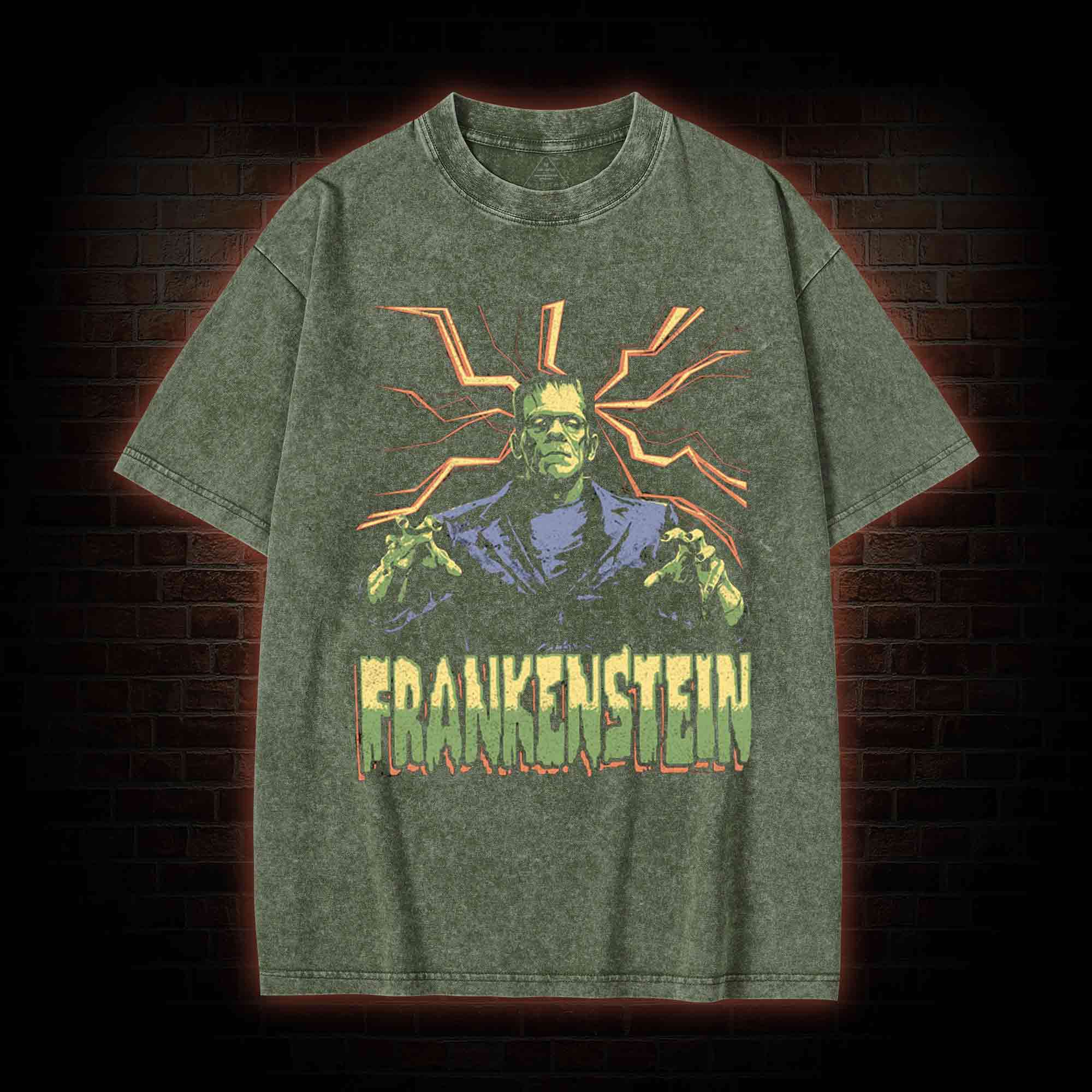 Attack Pose Washed T-shirt