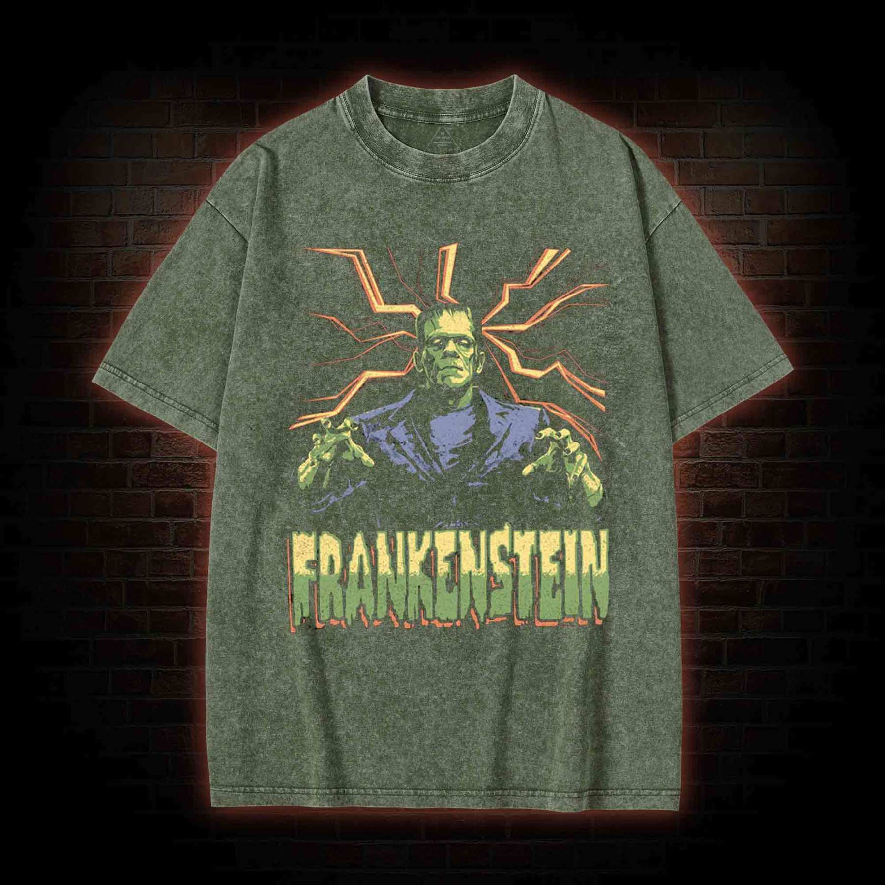 Attack Pose Washed T-shirt