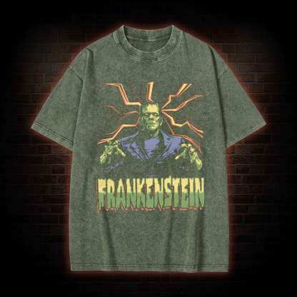 Attack Pose Washed T-shirt