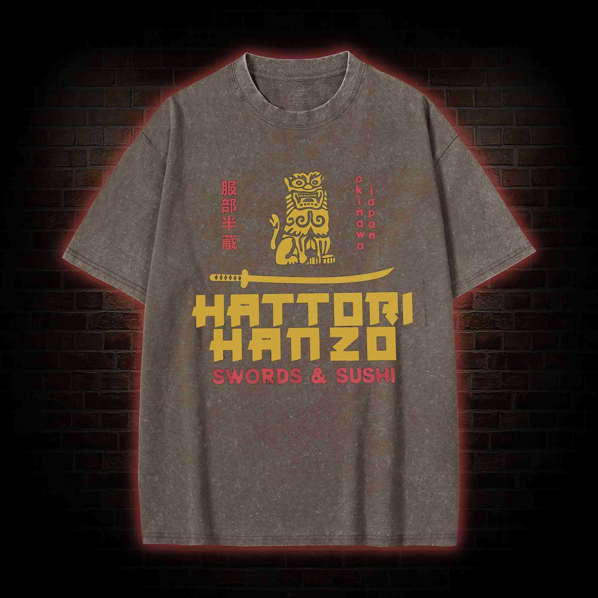 Hattori Hanzo Washed T-shirt