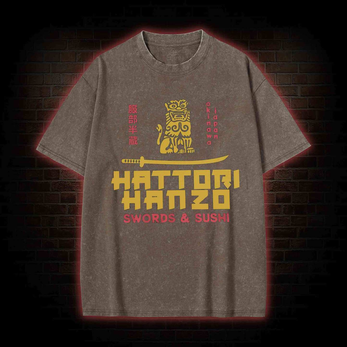 Hattori Hanzo Washed T-shirt