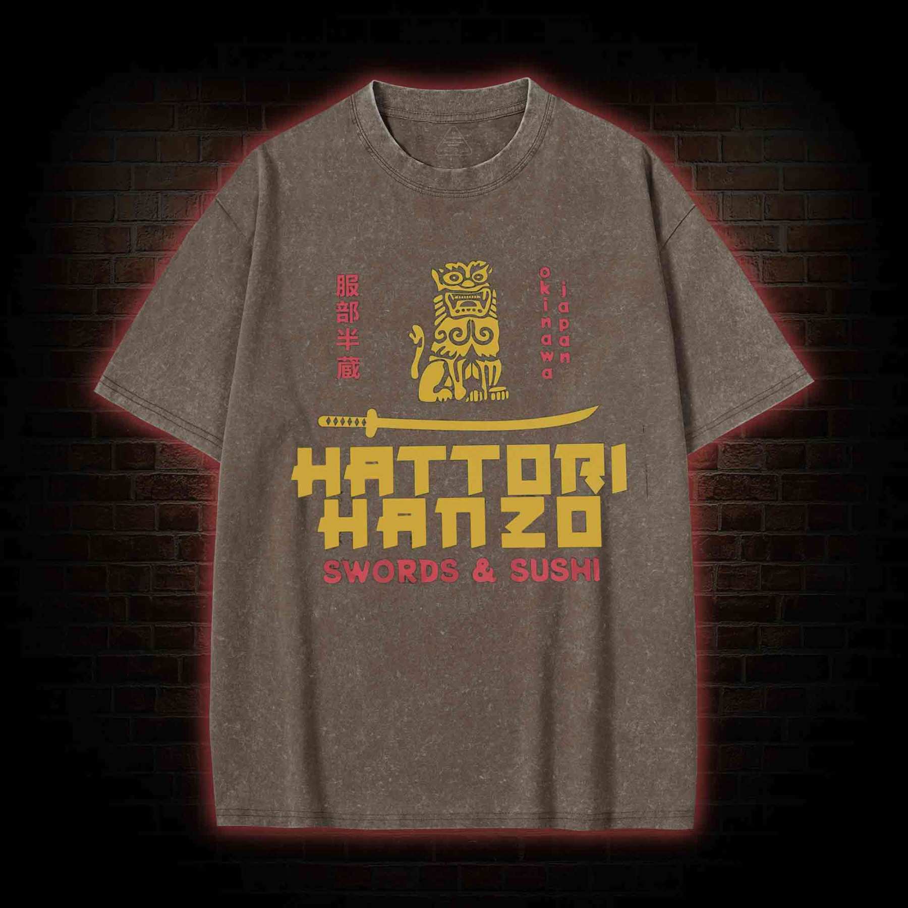 Hattori Hanzo Washed T-shirt