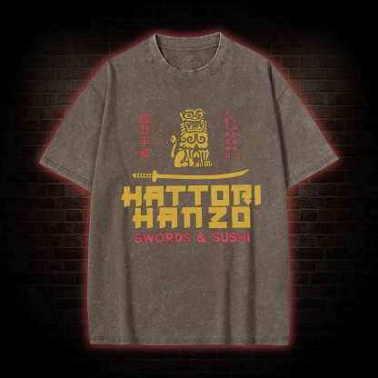 Hattori Hanzo Washed T-shirt